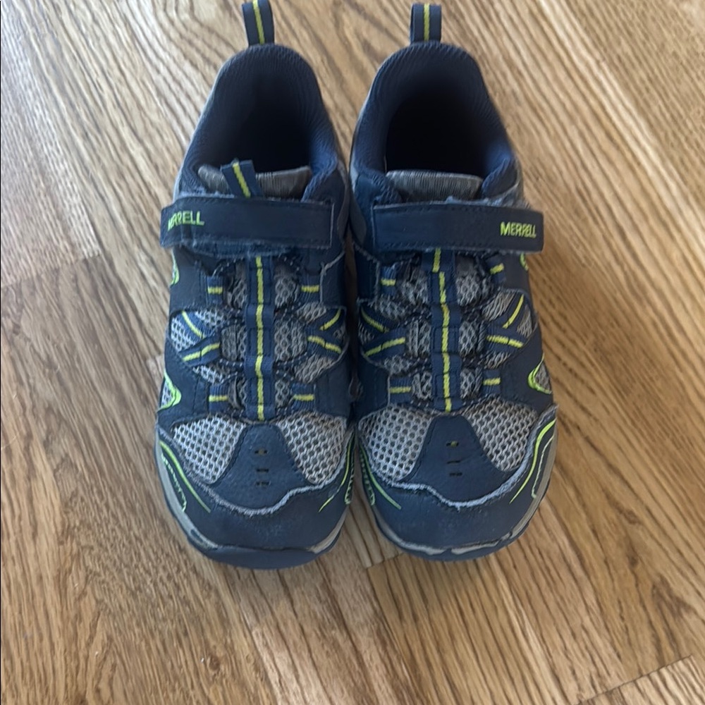 Merrell Kids' Blue and Green Sneakers